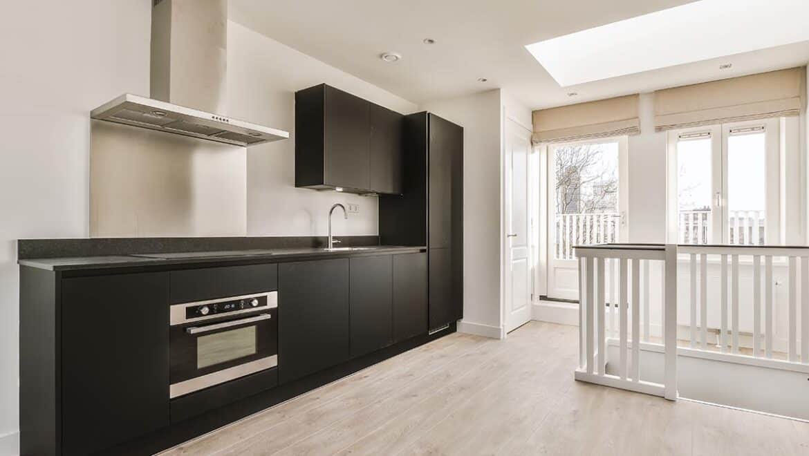 kitchen with natural light
